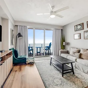 Unit 707 Ocean Walk - 1 Bedroom Ocean Front Daytona Beach